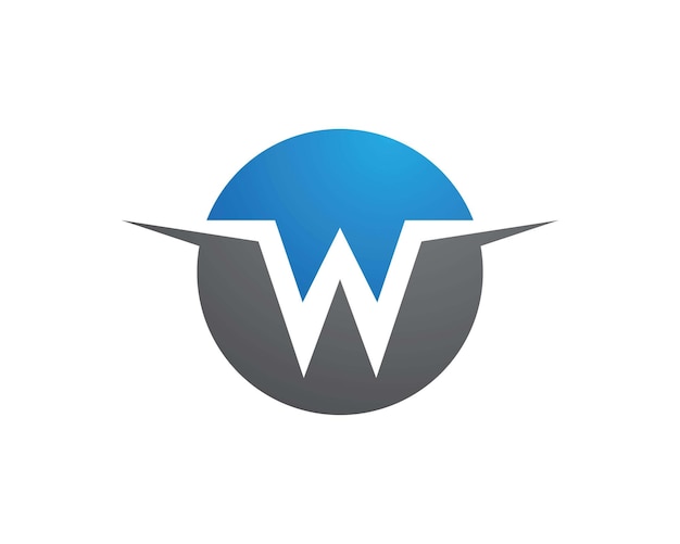 Logotipo de la letra W