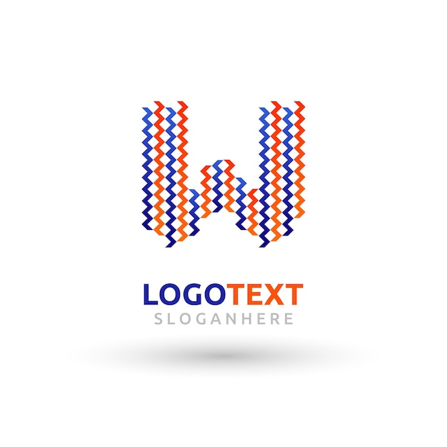 logotipo de la letra W