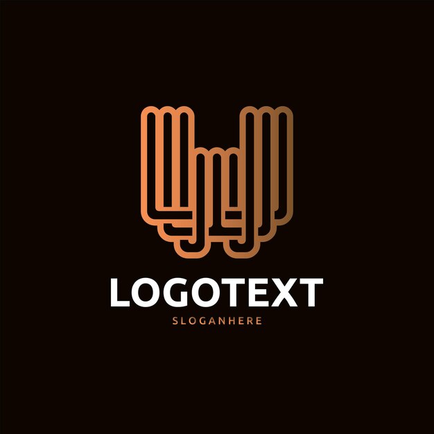 logotipo de la letra W