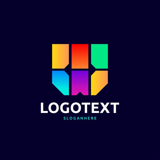 logotipo de la letra w