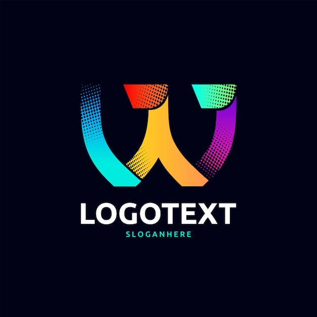 Logotipo de la letra W