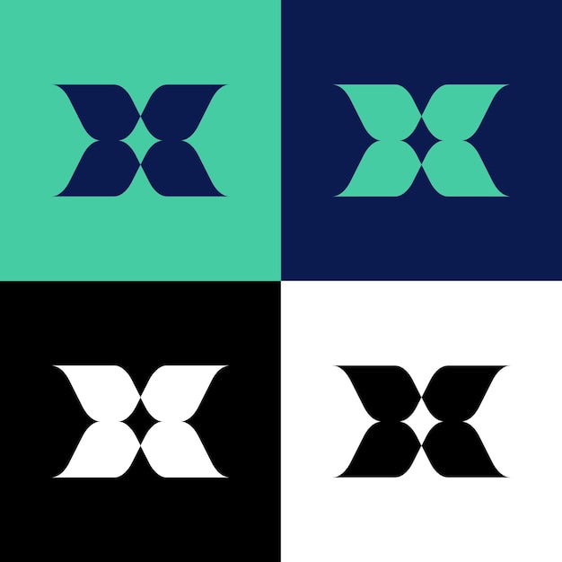 Logotipo de la letra X