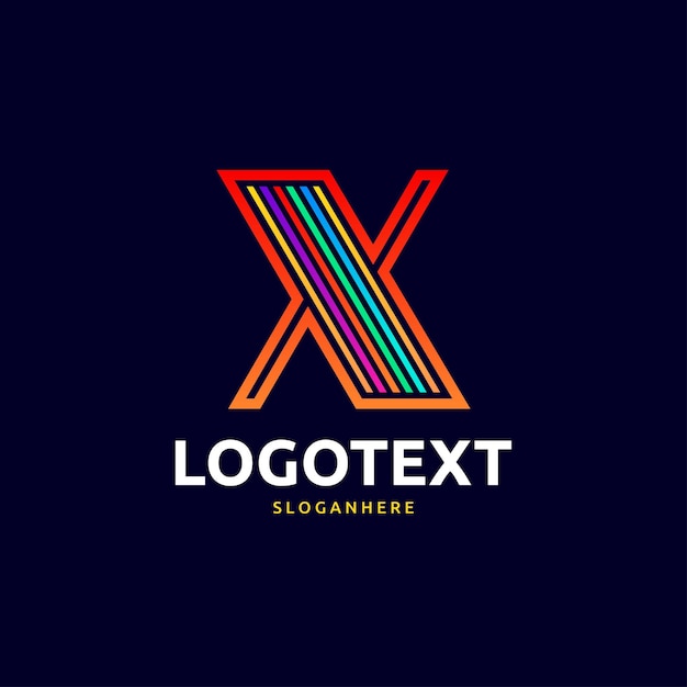 logotipo de la letra X