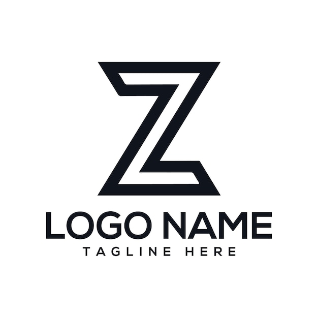 El logotipo de la letra Z