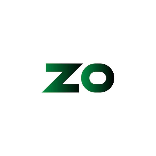 el logotipo de la letra zo