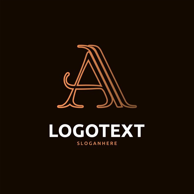 Logotipo de la letra A