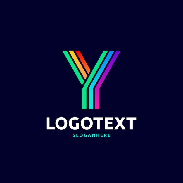 Vector logotipo de la letra y