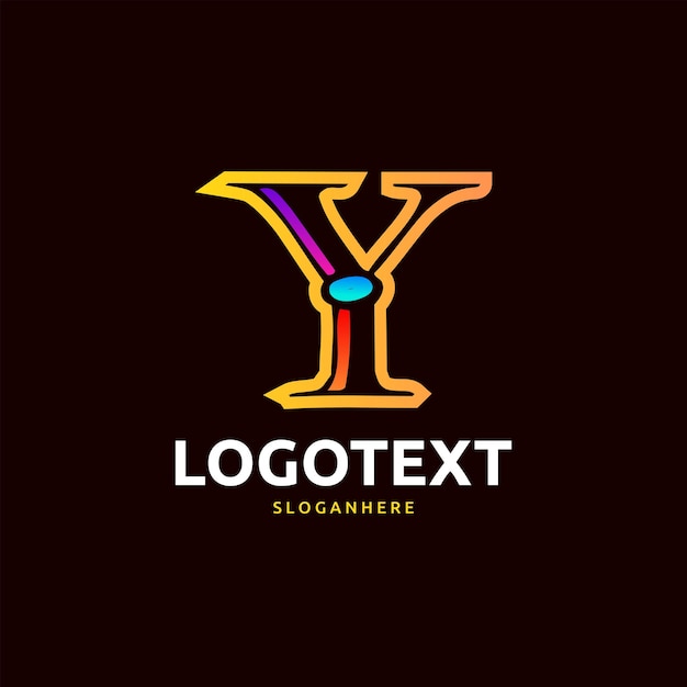 Vector logotipo de la letra y