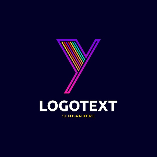 Vector logotipo de la letra y