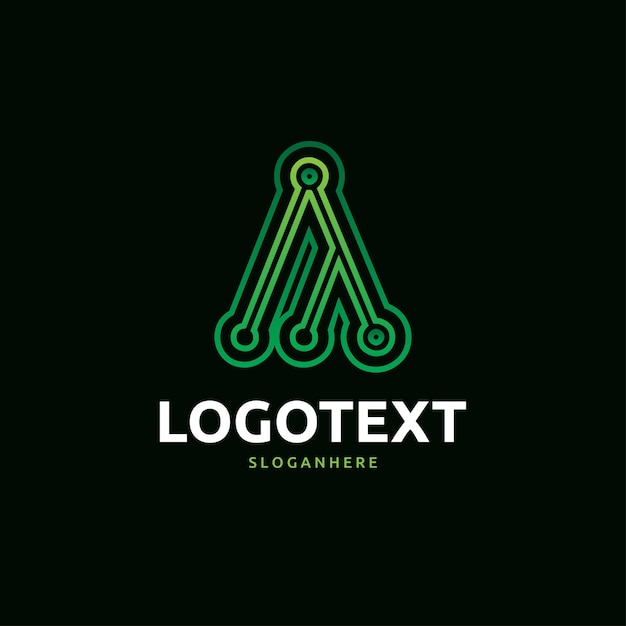 Logotipo de la letra A