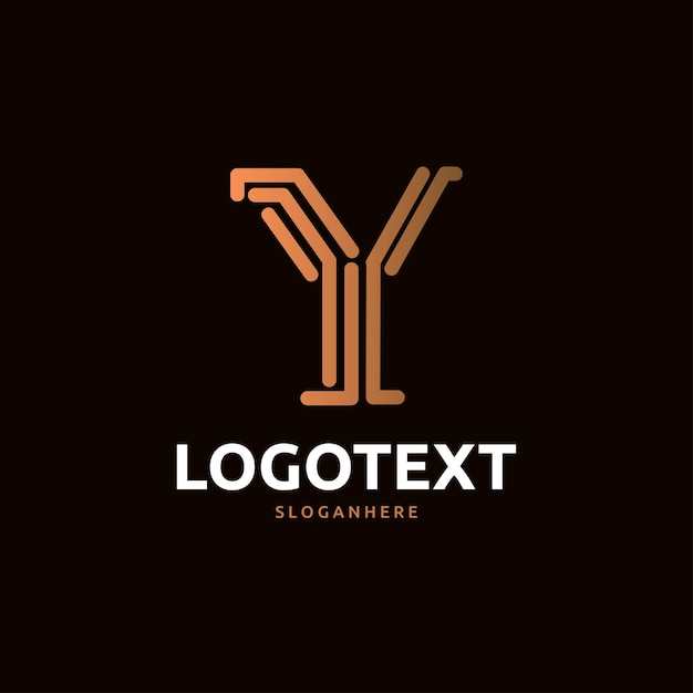 logotipo de la letra y