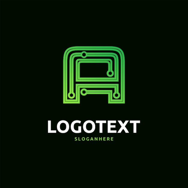 Logotipo de la letra A