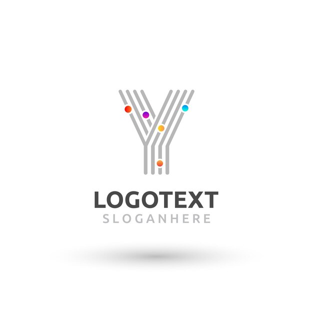 Logotipo de la letra Y