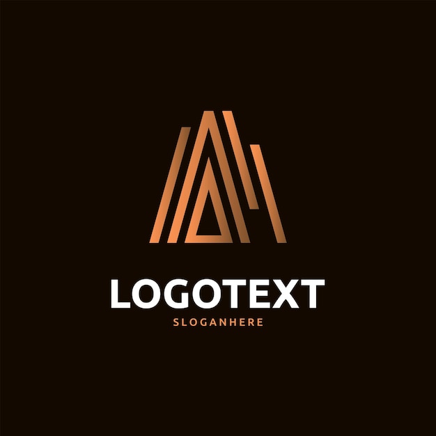 Vector logotipo de la letra a