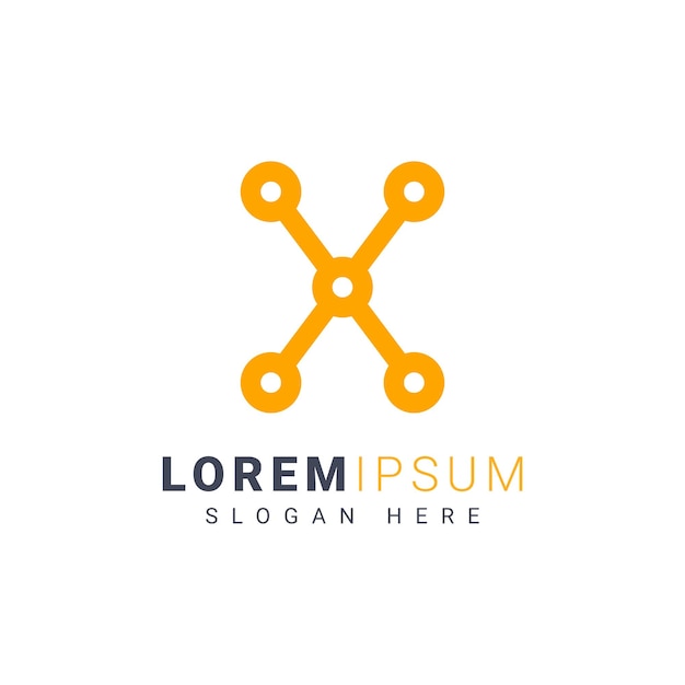 El logotipo de la letra