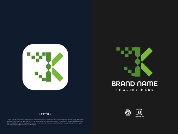 logotipo de la letra