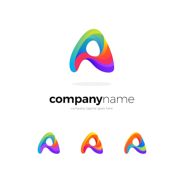 Logotipo de la letra A