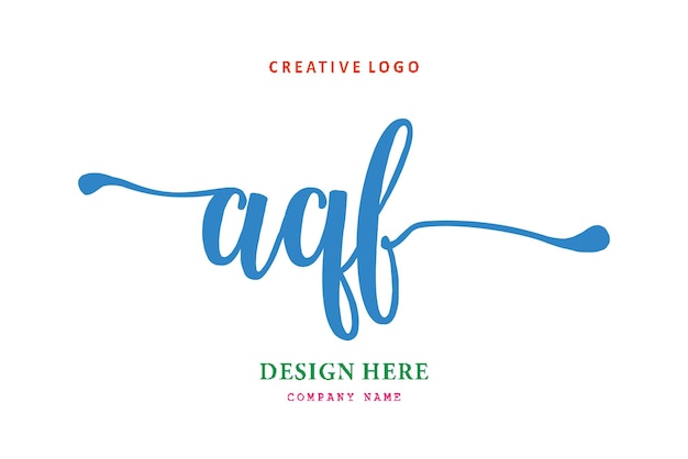 El logotipo de letras de AQF es simple, fácil de entender y autorizado