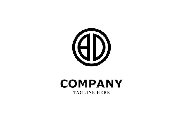 logotipo de las letras b y d dentro de un círculo