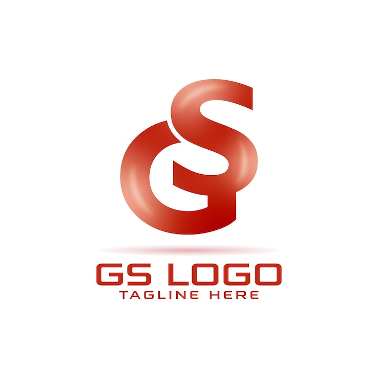 Vector logotipo de las letras g y s