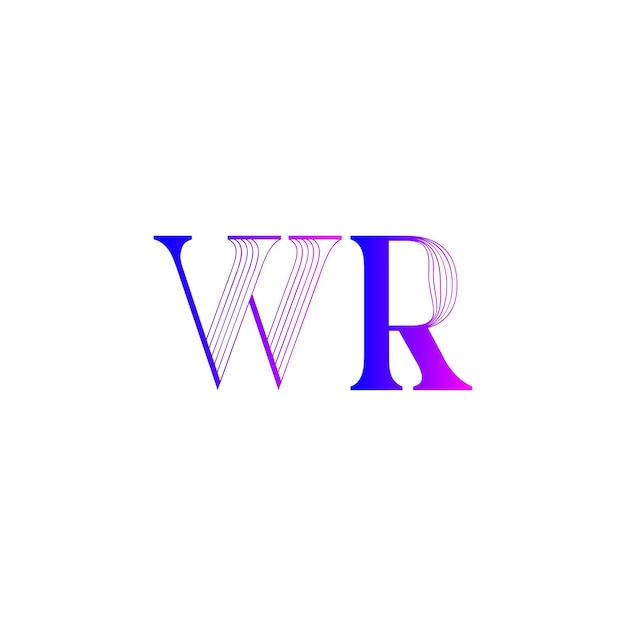 el logotipo de las letras wr