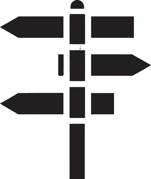 Logotipo de letrero de calle dinámico para una empresa de transporte o logística
