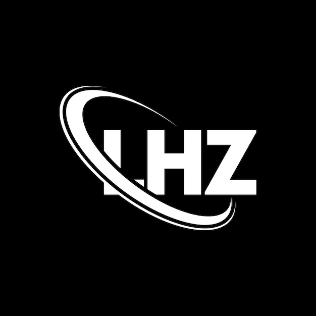 Logotipo de LHZ LHZ letra LHZ diseño de logotipo de letra Iniciales LHZ logotipo vinculado con círculo y mayúscula logotipo de monograma LHZ tipografía para negocios de tecnología y marca inmobiliaria