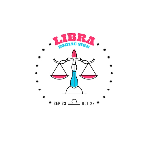 Vector logotipo de libra