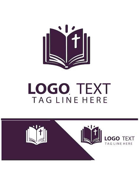Logotipo de libro abierto