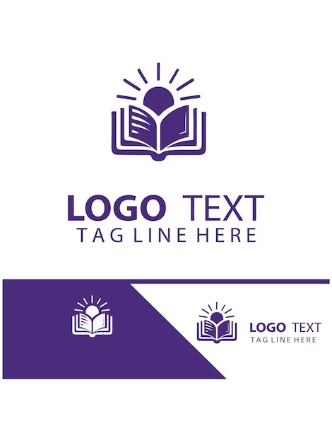 Logotipo de libro abierto