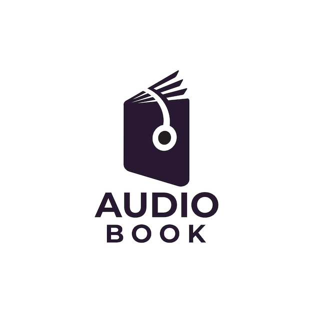 Logotipo de libro de audio
