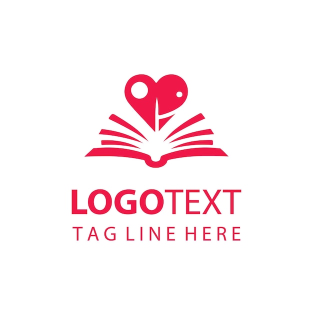 El logotipo del libro del corazón