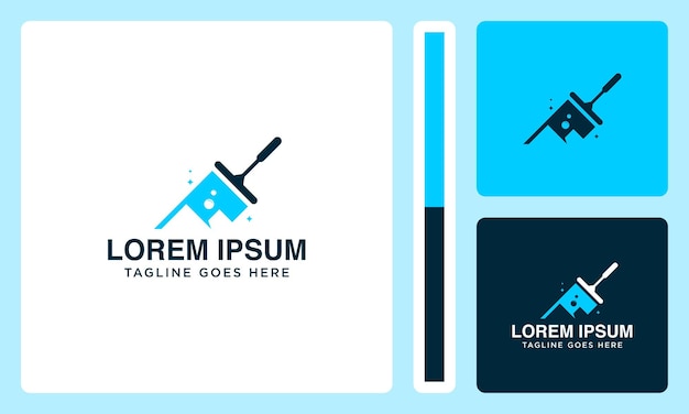 logotipo de limpieza de montañas