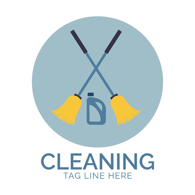 un logotipo para la línea de limpieza