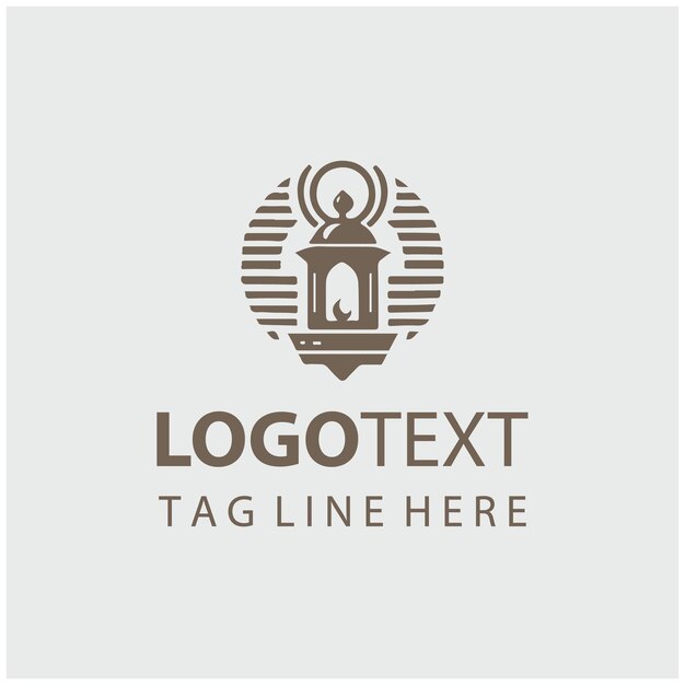 Logotipo de la linterna Ilustraciones vectoriales
