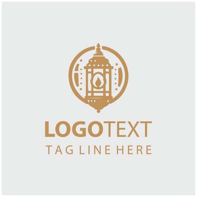 Logotipo de la linterna Ilustraciones vectoriales
