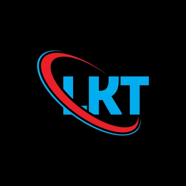 Logotipo LKT LKT letra LKT letra diseño de logotipo Iniciales LKT logotipo vinculado con círculo y mayúscula monograma logotipo LKT tipografía para negocios de tecnología y marca inmobiliaria