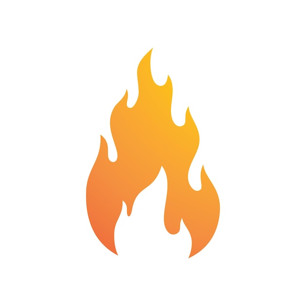 Logotipo de llama del fuego