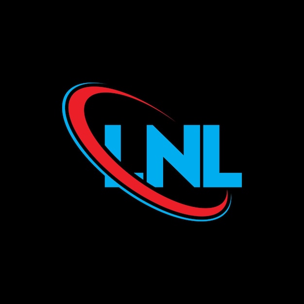 Logotipo LNL LNL letra LNL letra diseño logotipo iniciales LNL logotipo vinculado con círculo y mayúscula monograma logotipo LNL tipografía para negocios de tecnología y marca inmobiliaria