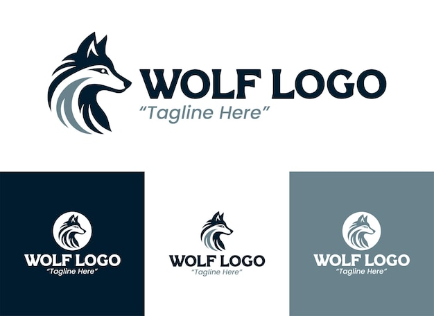 El logotipo del lobo