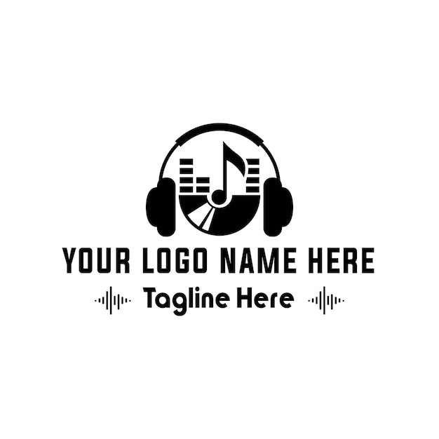 un logotipo para un logotipo de música de una tienda de música