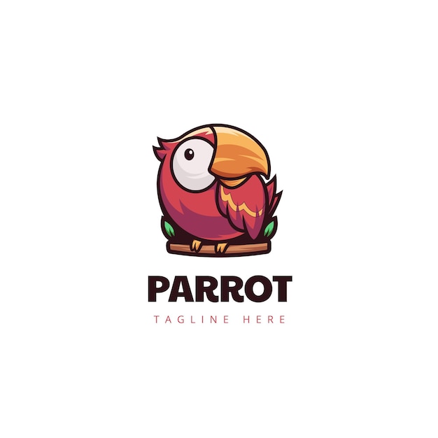 logotipo de loro