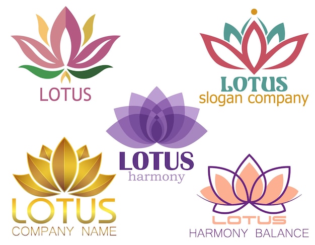 El logotipo de Lotus Balance Harmony es creativo y original para su negocio o empresa.