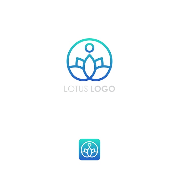 Vector logotipo de lotus