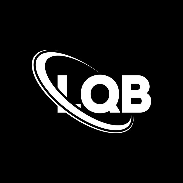 Logotipo LQB LQB letra LQB diseño de logotipo de letra Iniciales LQB logotipo vinculado con círculo y mayúscula logotipo monograma LQB tipografía para negocios de tecnología y marca inmobiliaria