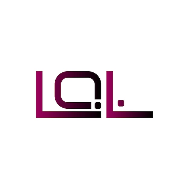 El logotipo de LQL es un monograma, iniciales, marca, letra, sello, diseño de símbolos de tipografía minimalista moderna.