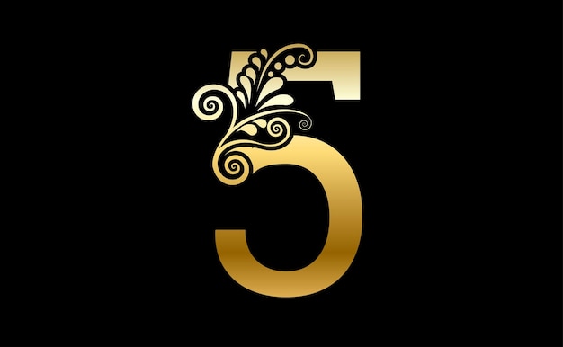 Logotipo de lujo número 5