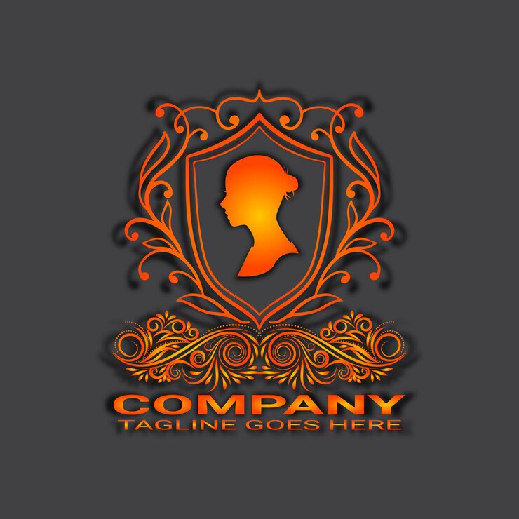 El logotipo de lujo