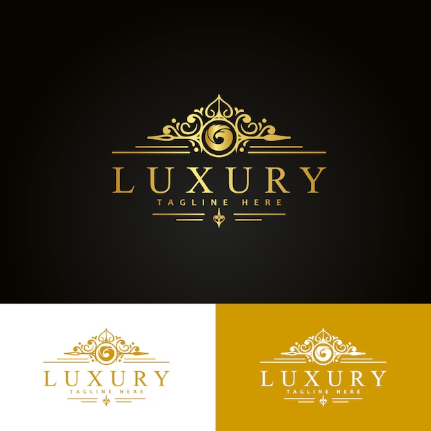 logotipo de lujo