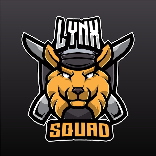 Logotipo de lynx squad